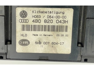 Блок управления климат-контролем 4B0820043H Audi A6 S6 C5 4B