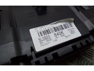Панель приборов 5L0920840K, A2C53296334   Skoda Yeti (5L)       