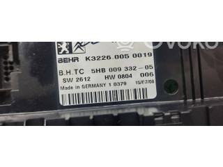 Блок управления климат-контролем 96829415ZD, 5HB00933205   Citroen C5