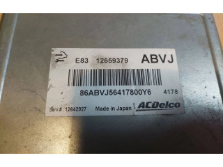 Блок управления двигателя 12659379, 12642927   Opel Meriva B