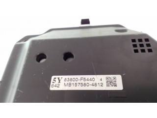 Přístrojová deska Toyota Yaris 2017 83800F5440, MB1575804812