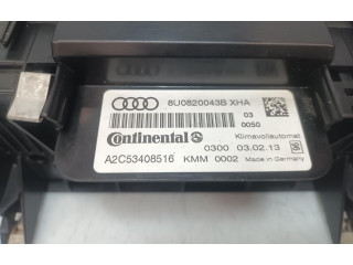Блок управления климат-контролем 8U0820043B Audi Q3 8U