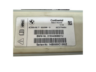 Блок подушек безопасности 31934368601U, A2C37764804 BMW X3 F25