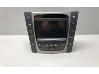 Дисплей 8611130390, 86111-30390 Lexus GS 300 350 430 450H