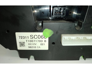 Блок управления климат-контролем 72311SC060, T1007170DB   Subaru Forester SH