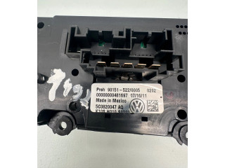 Блок управления климат-контролем 5C0820047AQ, 901515220005 Volkswagen Jetta VI