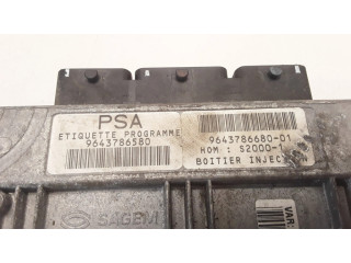 Блок управления двигателя 9643786580, 9643786680   Citroen Xsara Picasso