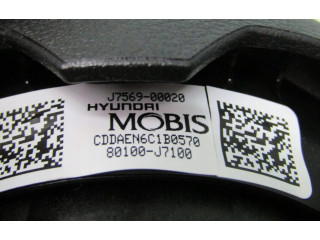 Подушка безопасности водителя J756900020, 80100J7100 KIA Ceed