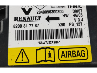 Блок подушек безопасности 8200817787, SAW7J22A9G6 Dacia Logan I