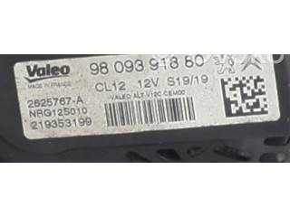 Генератор 9809391880   Peugeot 2008 I      