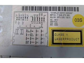 Турбина Радио/ проигрыватель CD/DVD / навигация Audi A3 S3 8P 8P0035152E, 8P0035152E