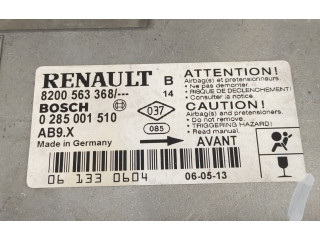 Блок подушек безопасности 8200563368, 0285001510   Renault Clio III
