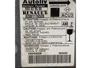Блок подушек безопасности 600639500, 8200117652B Renault Scenic I