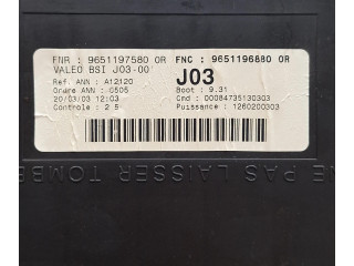 Řídící jednotka 0261206943, 9647480580 Peugeot 307 2003