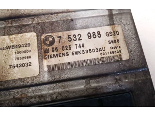 Блок управления коробкой передач 7532988, 5WK33503AU BMW X3 E83
