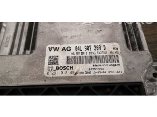 Блок управления двигателя 04L907309D, 0281018498 Skoda Octavia Mk3 (5E)