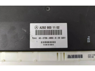 Блок управления A2929001102, 160363303269   Mercedes-Benz GLE (W166 - C292)