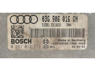 Комплект блоков управления 03G906016GN, 03G906016GN Audi A4 Allroad