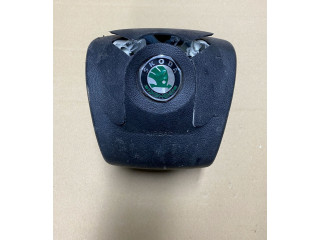 Подушка безопасности водителя 5J0880201B Skoda Fabia Mk2 (5J)