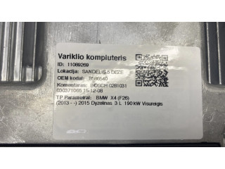 Блок управления двигателя 8586540   BMW X4 F26