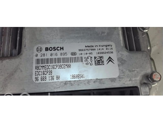 Блок управления двигателя 9666913980   Citroen C-Crosser