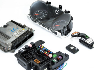 Комплект блоков управления 9664487580, 8100A486   Citroen C-Crosser