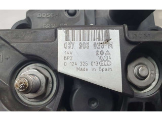 Генератор 037903025M, 0124325013   Volkswagen Polo      