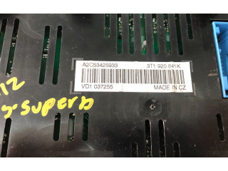 Панель приборов 3T1920841K   Skoda Superb B6 (3T)       