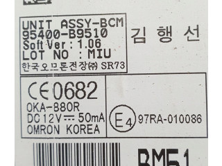 Блок управления 95400B9510 Hyundai i10