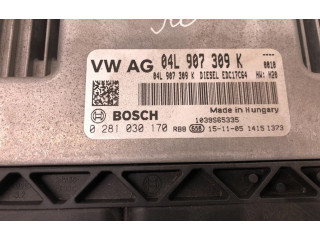 Блок управления двигателя 04L907309K, 0281030170 Volkswagen Caddy