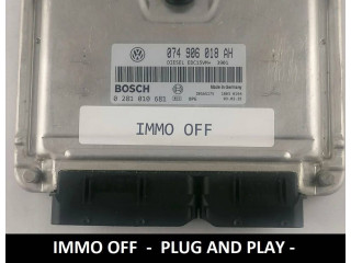 Блок управления двигателя 074906018AH, 0281010681   Volkswagen Transporter - Caravelle T4