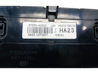 Блок управления климат-контролем 97250A2203WK KIA Ceed