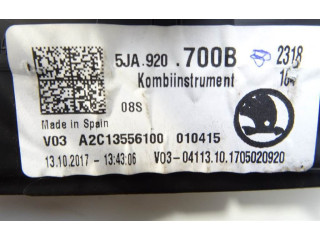 Панель приборов 5JA920700B Skoda Rapid (NH)