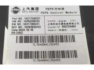 Блок управления 10317040, 10317040 MG HS