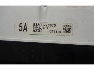 Přístrojová deska Lexus CT 200H 2017 8380076670, 2574809311