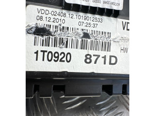 Панель приборов 1t0920871d   Volkswagen Touran II       