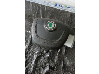 Подушка безопасности водителя 5J0880201H Skoda Fabia Mk1 (6Y)