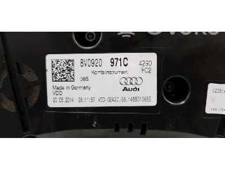 Přístrojová deska  Audi A3 S3 8V 2014 8V0920971C, 8V0920971C  