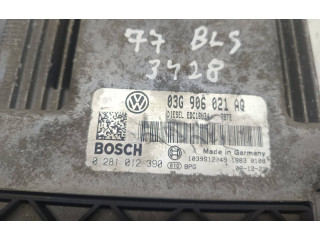 Блок управления двигателя 03G906021AQ, 1039S12049 Volkswagen Caddy