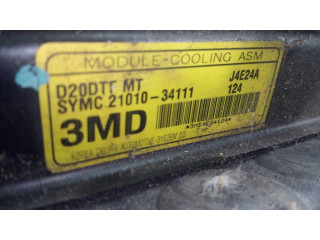 Вентилятор радиатора 2101034111, P2-A7-4 SsangYong Korando