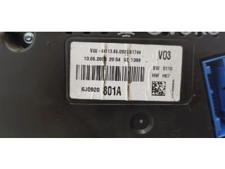 Přístrojová deska  Seat Ibiza IV (6J,6P) 2009 6J0920801A, 6J0920801A  