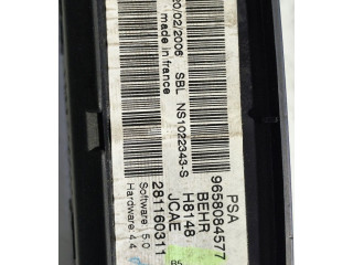 Блок управления климат-контролем 9658084577 Citroen C4 I