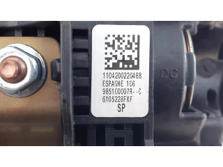 Подушка безопасности водителя 985100007R, E2-A1-23-1   Renault Megane III