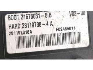 Блок комфорта 28119738, F02465011   Citroen C5   