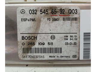 Блок управления АБС 0325456532   Mercedes-Benz E W211
