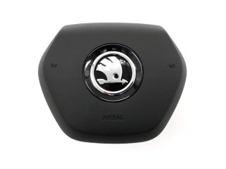 Подушка безопасности водителя 5E3880201AC   Skoda Superb B8 (3V)