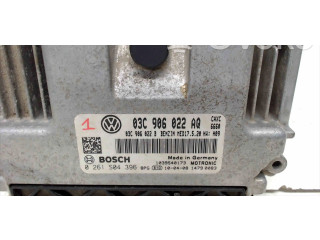 Блок управления двигателем ECU 03C906022AQ Seat Altea XL