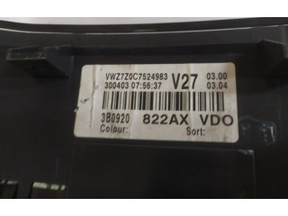Панель приборов 3B0920822AXVDO   Volkswagen PASSAT       