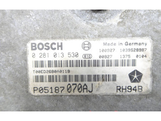Řídící jednotka 0281013530, P05187070AJ Chrysler Grand Voyager V 2008