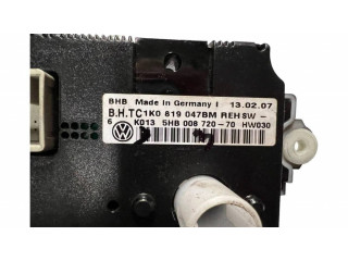 Блок управления климат-контролем 1K0819047BM, 5HB00872070 Volkswagen Caddy